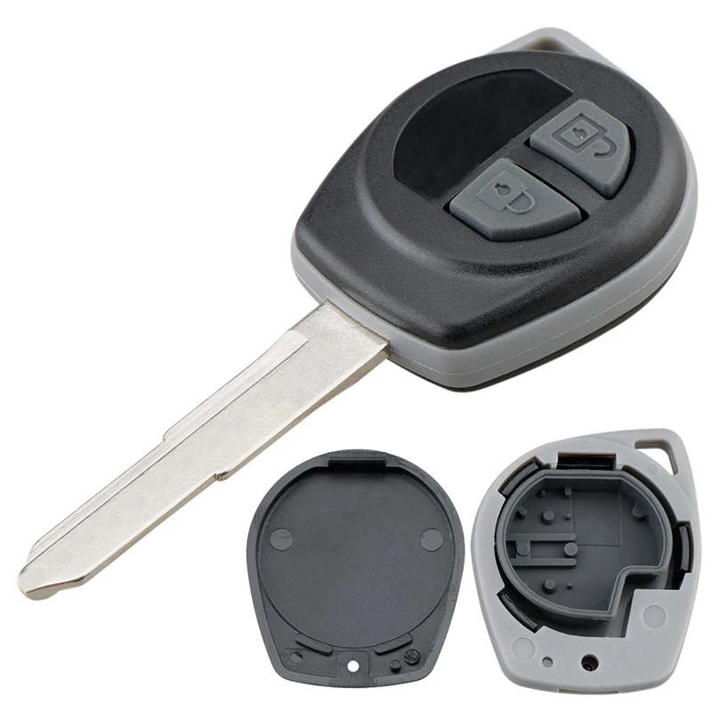 

2 Buttons Remote Car Key Fob Case Shell Fit for SUZUKI IGNIS ALTO SX4AGILAVAUXHALL Key Shell Cover Replacement with HU87 Blade