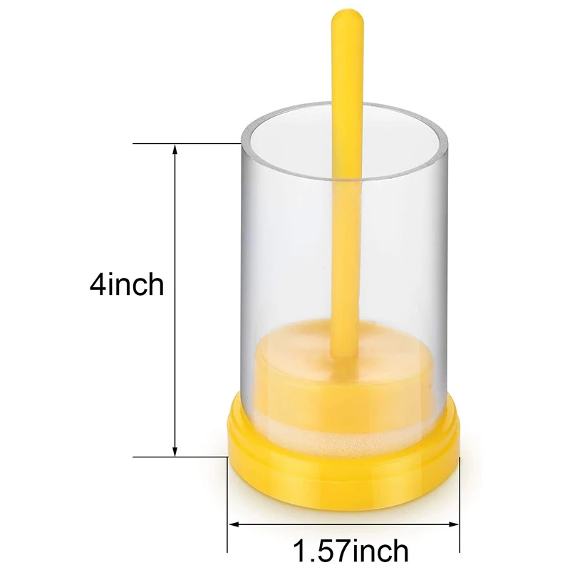 

Queen Bee Marking Kit, 2 Queen Marking Cage Tube With 3 Bee Marker Pen For Beekeeper Tool