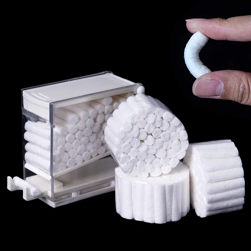 200pcs Dental Disposable Cotton Rolls Clinic Dental Treatment High absorbent Teeth Care Tool Oral health