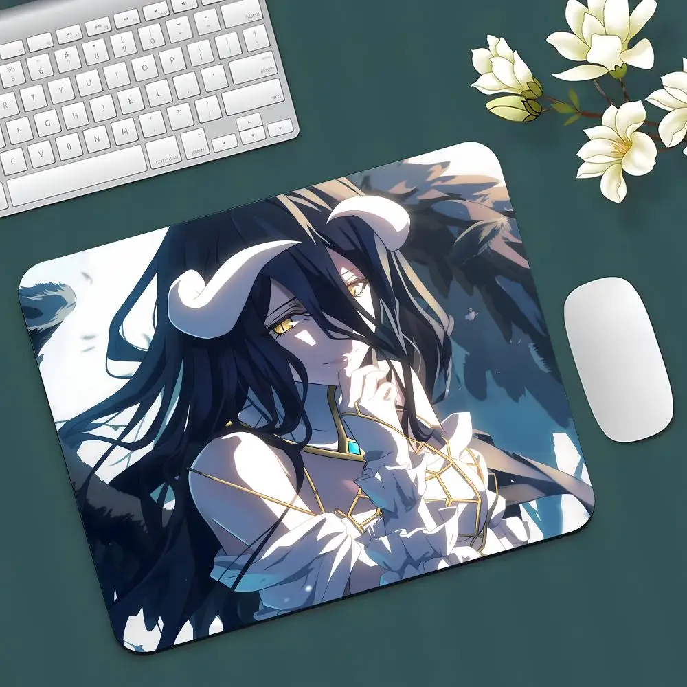 Anime OVERLORD Albedo Mouse Pad Rubber Antislip Keyboard Pad Mousepad Gaming Accessories XXL Office Computer Mat