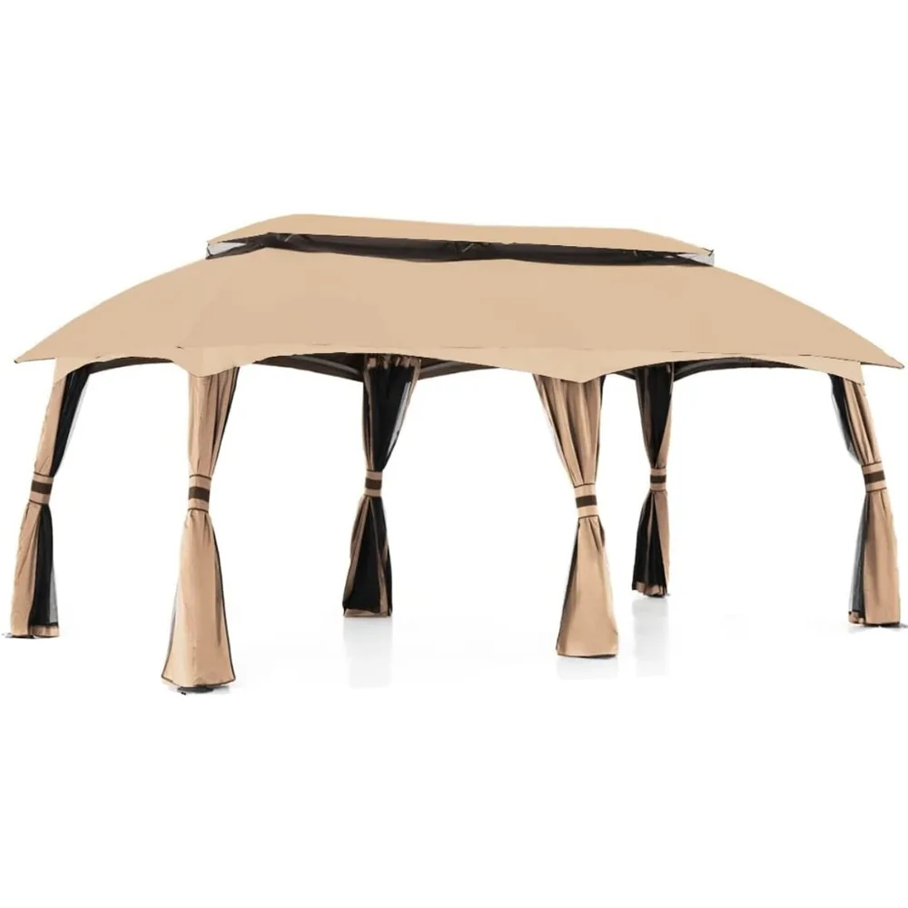 

Replacement Canopy Top Cover Compatible with The ABC Canopy, Master Canopy, Coo Shade 10’ x 20’ Gazebo - RipLock 35