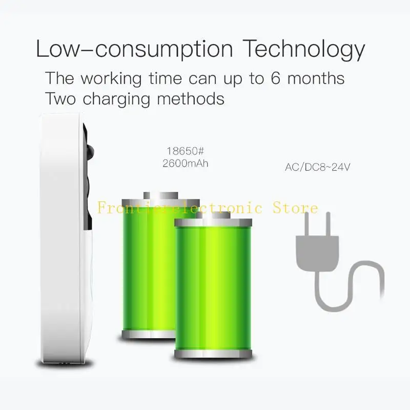 

G8DB WiFi Wireless for Smart Doorbell with Remote Control Video Camera Phone Intercom