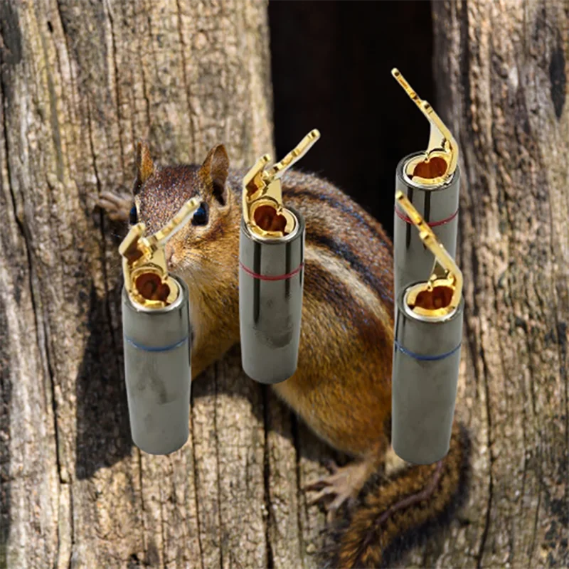 

Pro Audio Y-Fork Connector 4PCS - 24K Gold Plated Brass w/Dual Screw Lock & Triple Shielding​