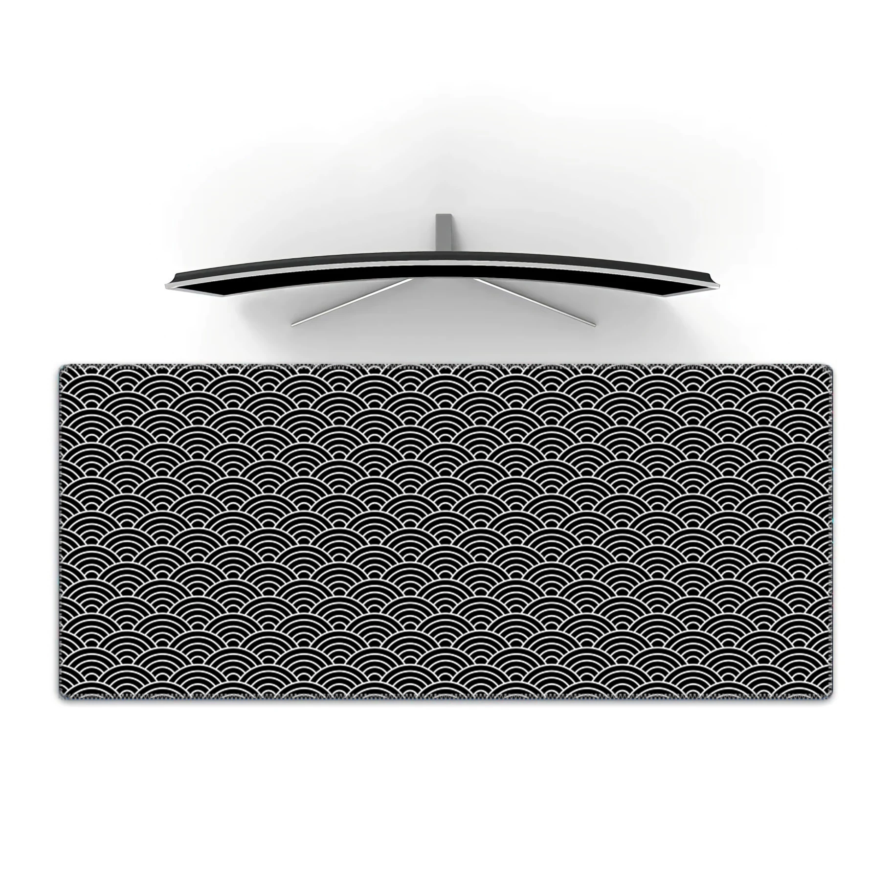 Red Mausepad ripple Desk Mat Gaming Mat Pad on The Table Office Gamer Accessories Keyboard Mats Simple Mouse Pad Mouse Carpet