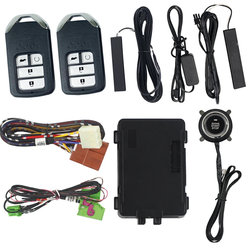 

Plug&Play Car PKE Engine Start Stop System Remote Start Keyless Entry For Honda CRV 2007 2008 2009 2011 Accessories