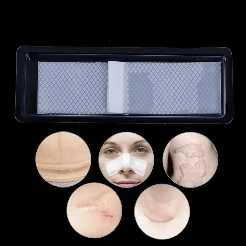 1pc 3.5*12cm Silicone Gel Scar Sheet Removal Patch Reusable Acne Gel Scar Therapy Sheet Skin Repair