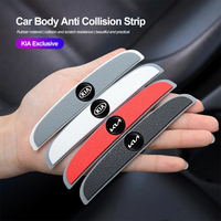 4Pcs Rubber Anti Collision Strip Car Door Rearview Mirror Protector Stickers For Kia Sportage Seltos Carnival Sorento Rio Ceed