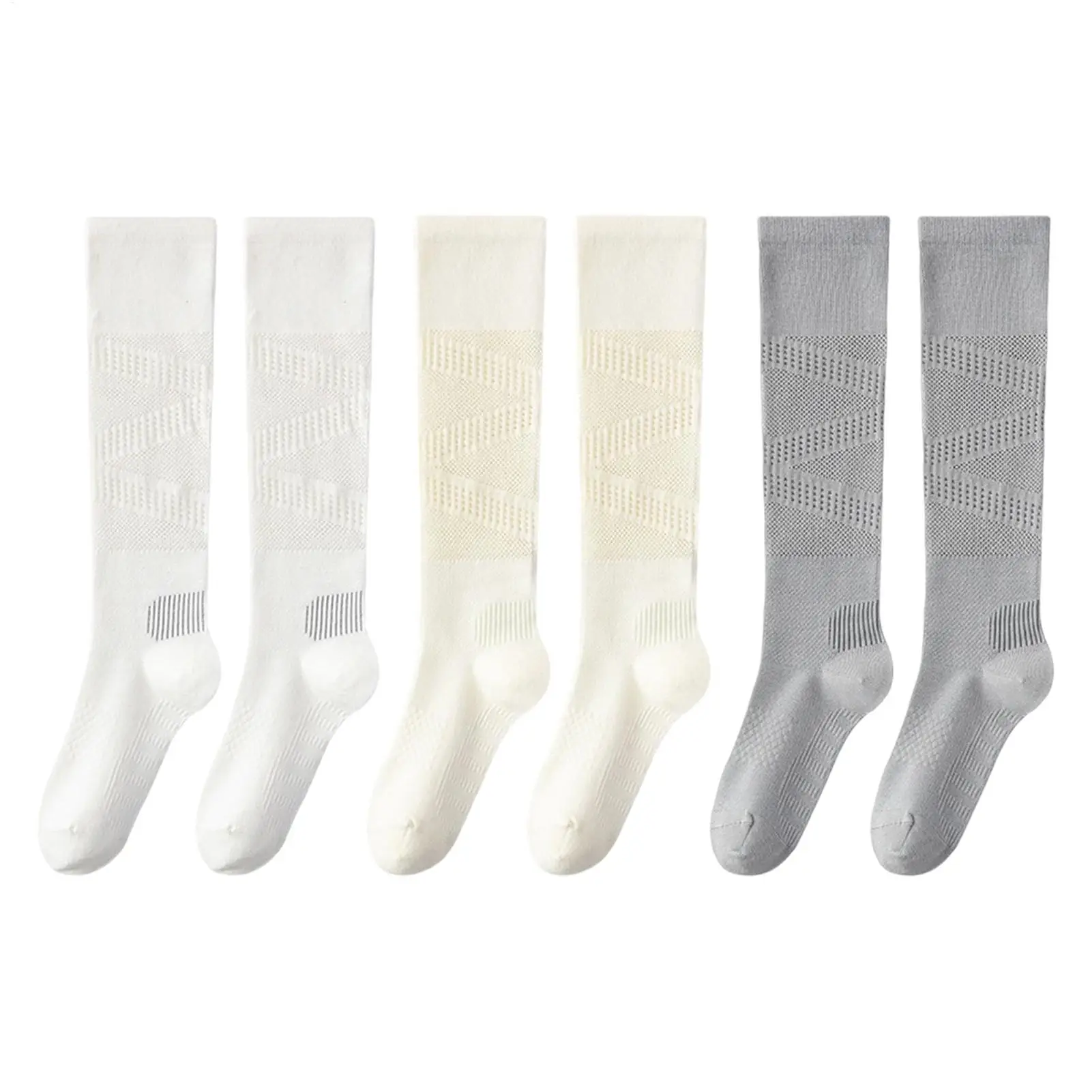

Compression Socks For Women Non-slip Lightweight Sports Knee High Socks For Women For Daily Travel Gym Running Cycling Soccer