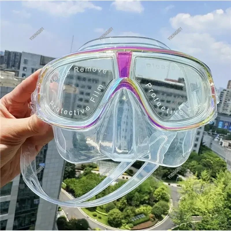 Free Diving Aurora Mermaid Low Volume, Anti - fogging, Ultra - light Soft Silicone for Snorkeling