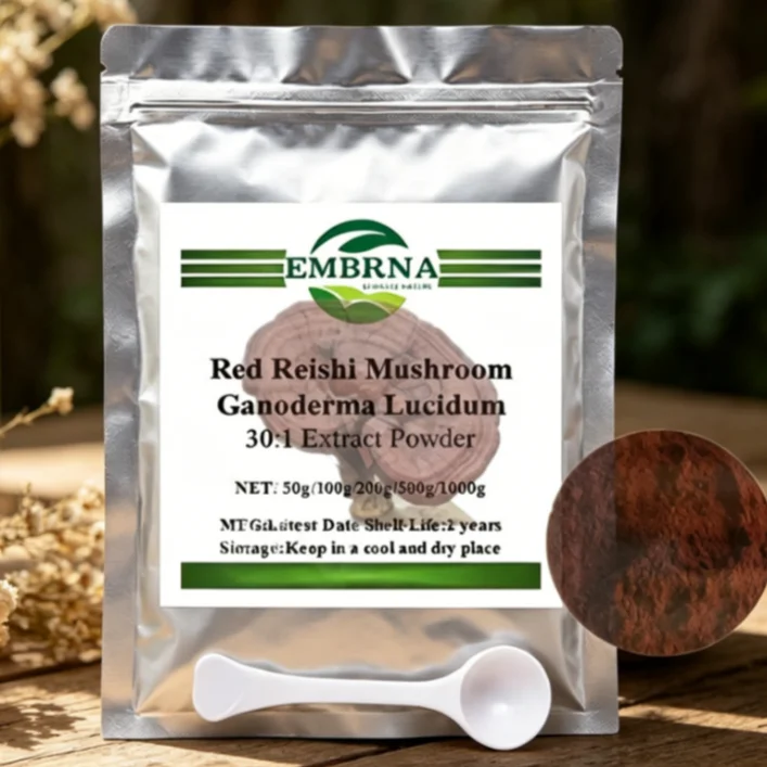 

Customized Aluminum Foil Bag for Ganoderma Lucidum Extract Powder 30:1 for Fast Global Delivered Red Reshi P.E. Distributors