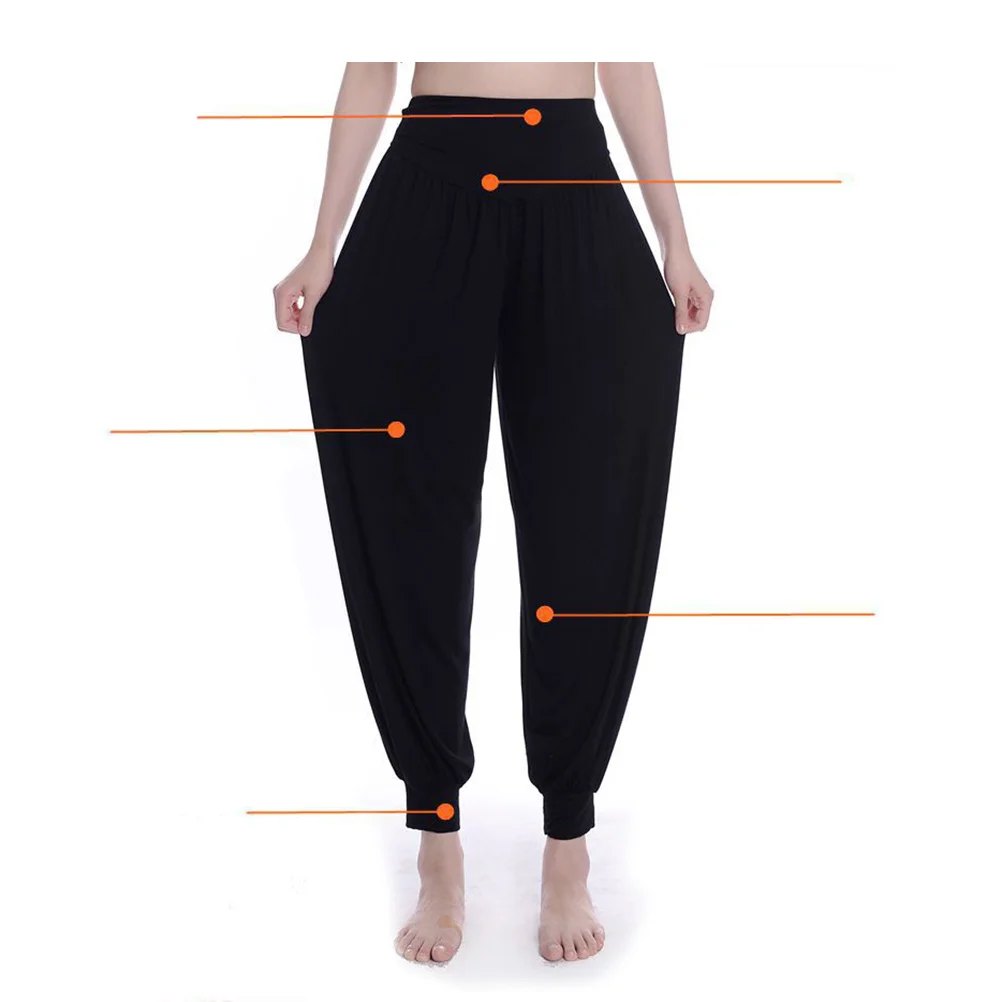 

Loose Fit Yoga Pants for Women Xl Black Long Comfy Trousers Ideal for Exercise Gym Pilates Casual Wear Premium Soft Fabric High