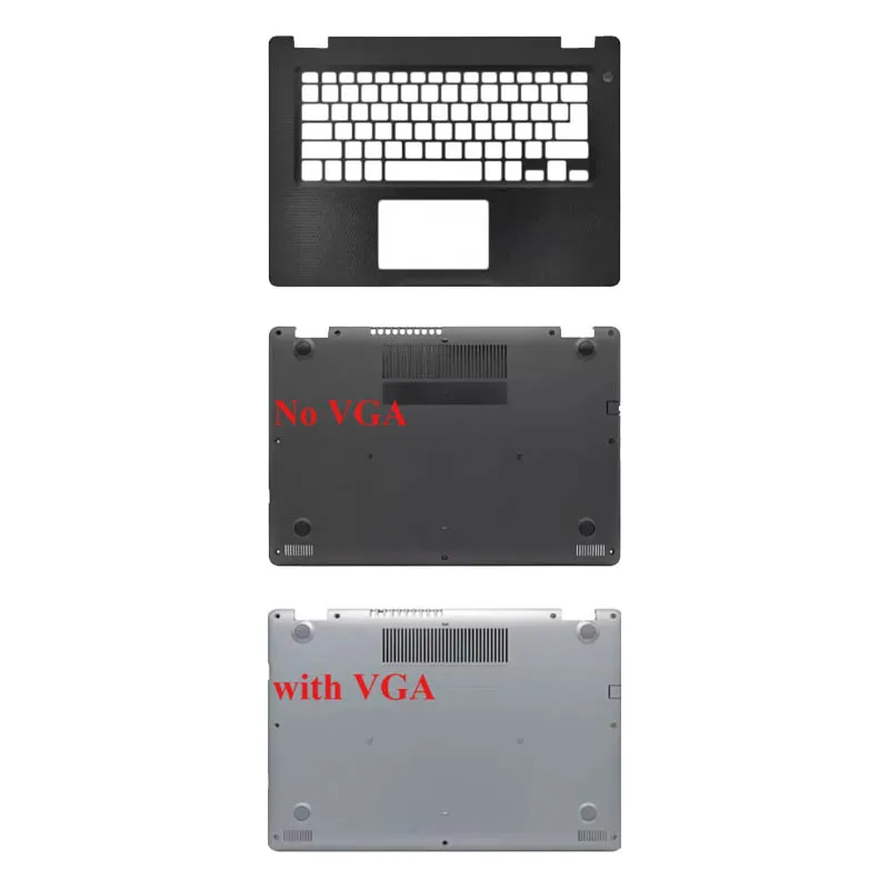 

For Dell Vostro 3480 3481 3482 V3480 V3481 Laptop upper lower cover palm rest bottom shell 0D2JD8 03P63X 013MYF
