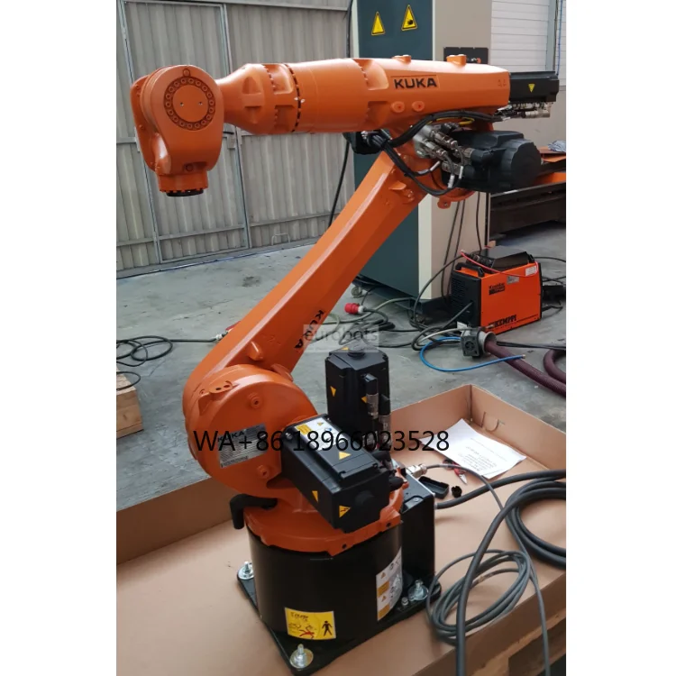 Industrial Robotic Arm 6 Axis KR 16 R2010 With  Robot Clothes For Welding Robot Automation