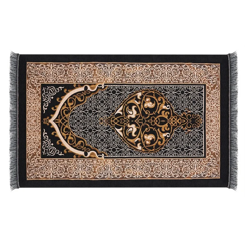 Muslim Prayer Rug, Islamic Prayer Rug Muslim Prayer Mat Eid Traditional Janamaz Sajadah Soft Islamic Set Rug Mat