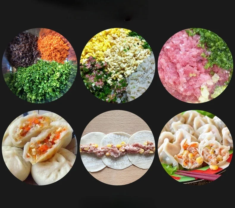 Commercial Vegetable Chopper Mixer Grinder Meat Bowl Chopper Cutter Electric Meat Bowl Cutter Meat Chopping Machine