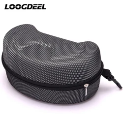 LOOGDEEL-estuche de gafas de esquí para viajes, caja de almacenamiento de gafas de esquí EVA, sin gafas, para deportes al aire libre, Invierno