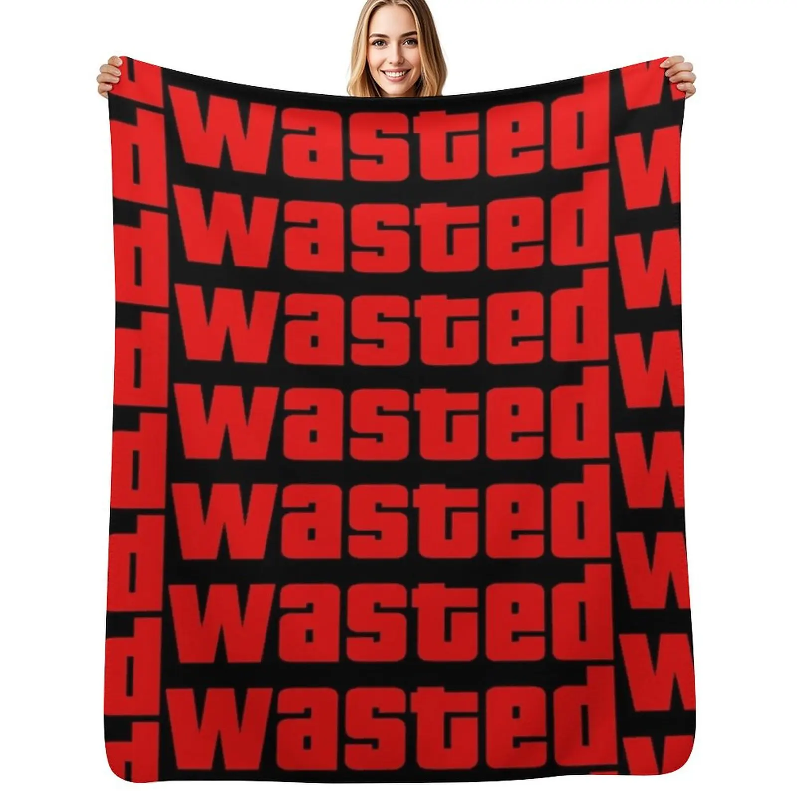 Wasted Throw Blanket Bed Fashionable bed plaid Decorative Throw Plaid on the sofa Soft Softest Blankets