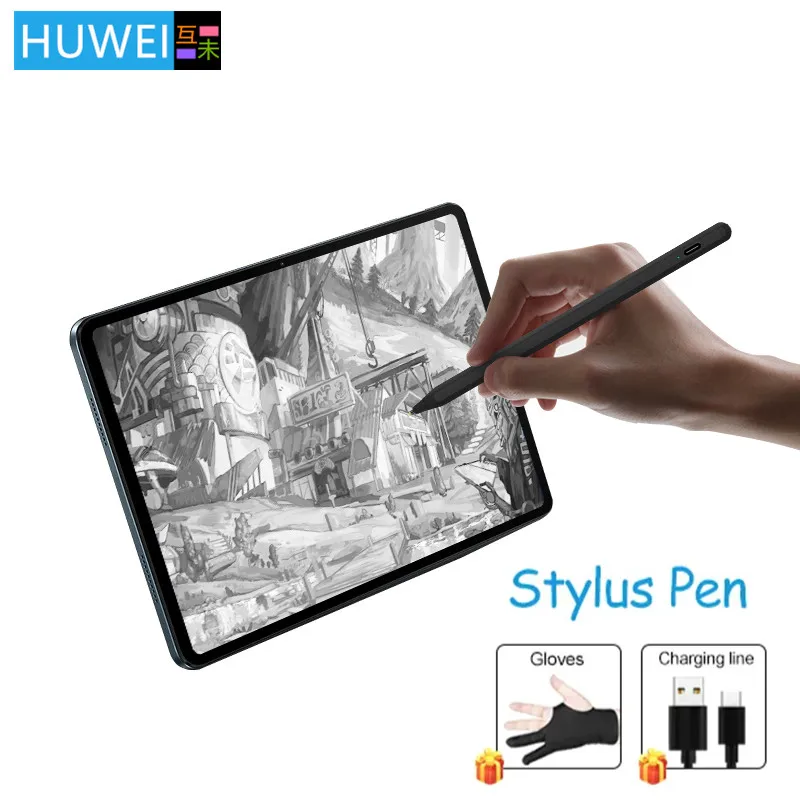 HUWEI Stylus Pen For Lenovo Huawei Samsung Teclast Chuwi OPPO TCL Google Xiaomi Pad 6 5 Redmi Pad Tablet Screen Touch Pen Pencil