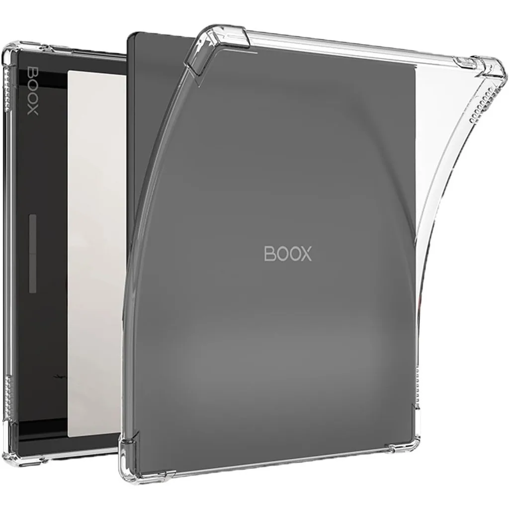 Clear Case for Onyx Boox Leaf2/Leaf3/Leaf3 C/Boox Poke 5 5S/Boox Poke4 4s e-Reader,Thin Slim Lightweight Scratch Proof TPU Cover