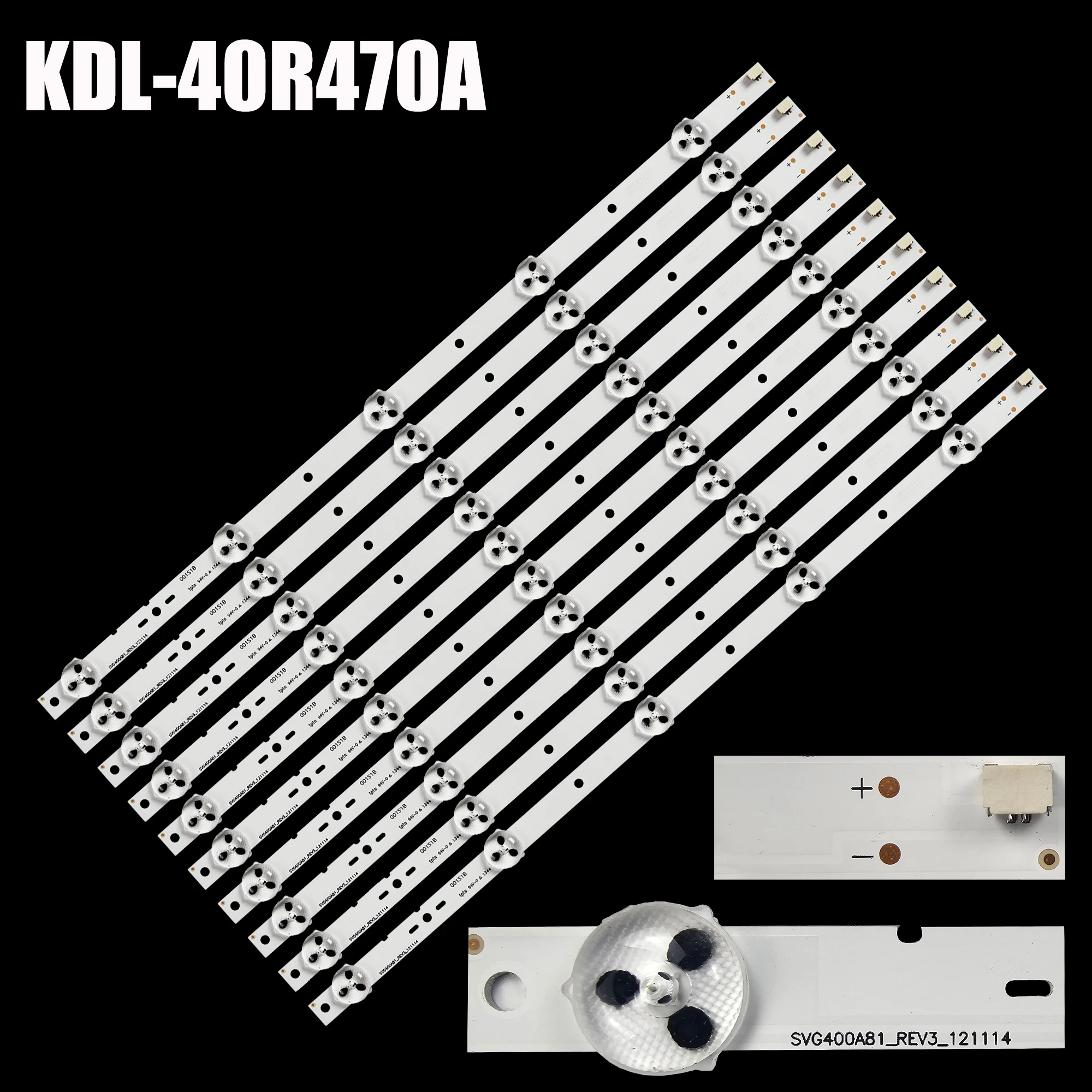 LED For KDL-40R450A KDL-40R455A KDL-40R470A KLV-40R479A KDL-40R474A S400DH1-3 SUG400A81 SVG400A81_REV3_121114 LSY400HM02 A02