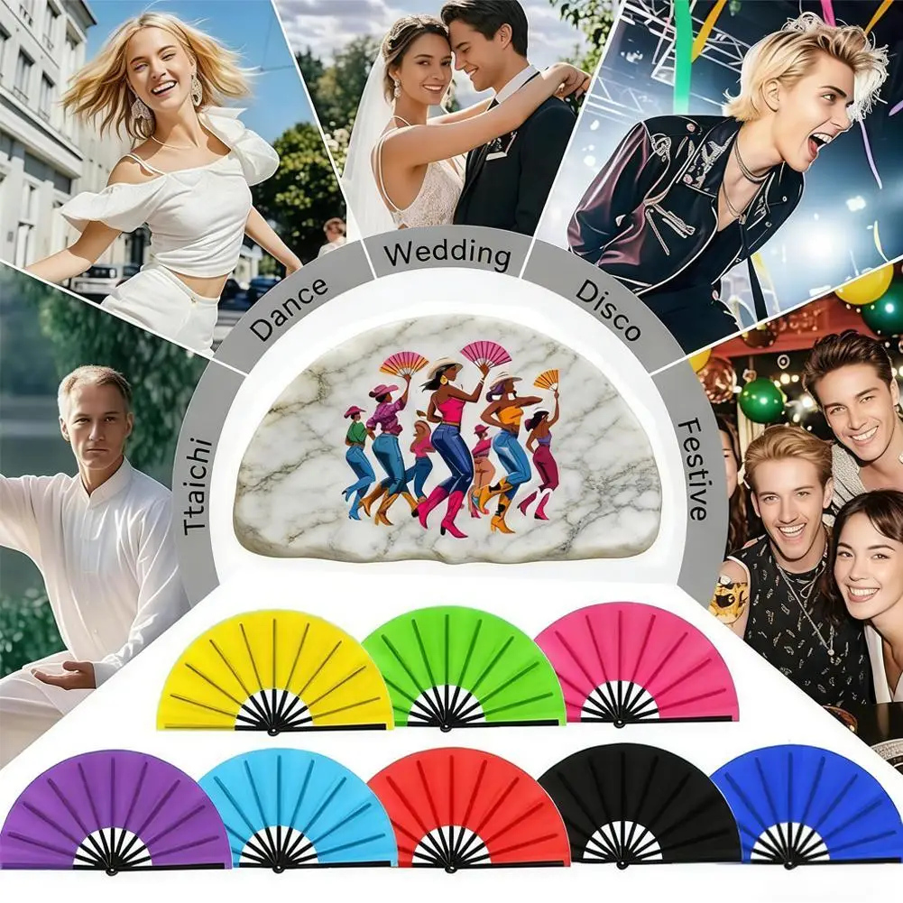 

Chinese Vintage Hand Fan Bamboo Folding Fans for Wedding Party Favor Silk Fabric Dance Fan Elegant Retro Oriental Handheld Fan