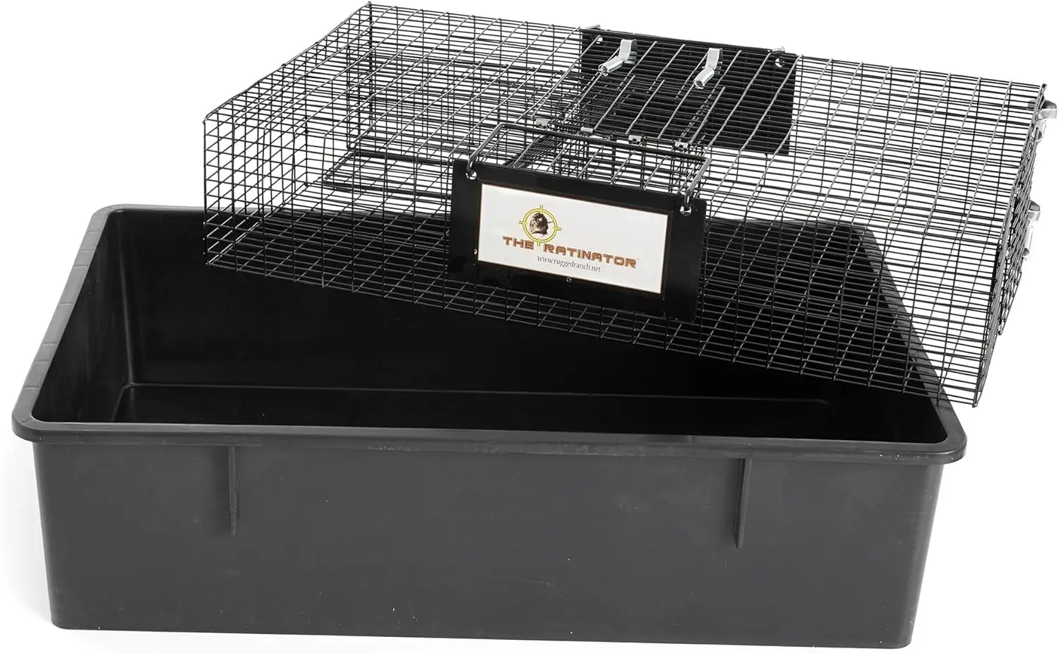 Rat Trap Live Mouse Catch & Release Cage, Ratinator  Outdoor and Indoor for Home, Garden and Restaurant - one pack