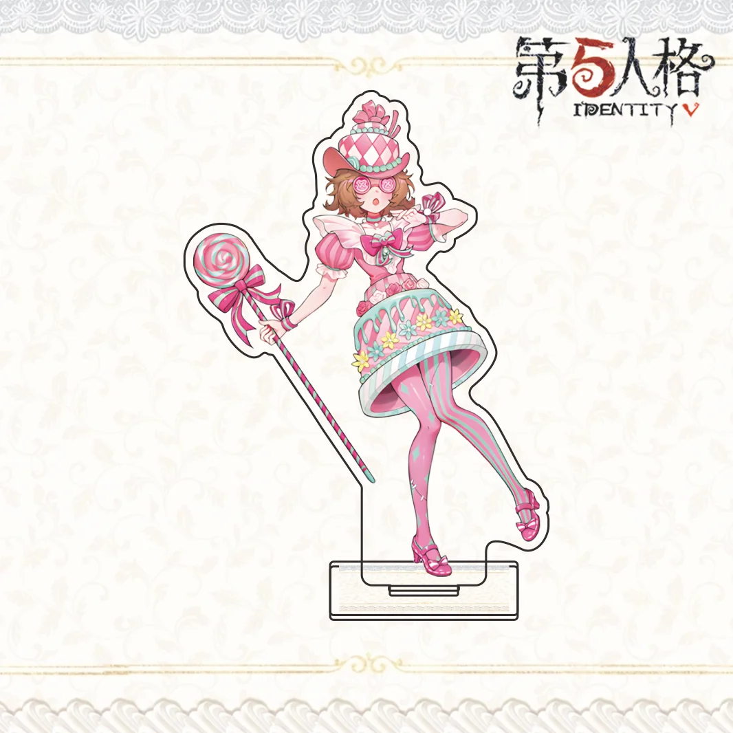 New Identity V Candy Dessert Series Acrylic Stand Figure Gardener Painter Mercenary Character Desktop Ornament Keychain view 4