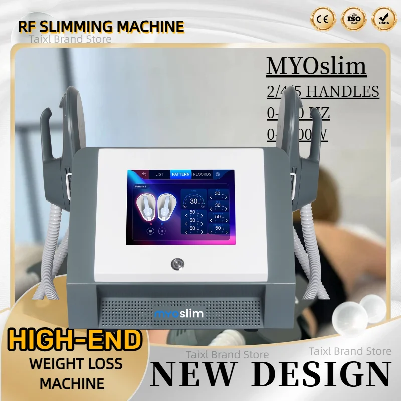 

MYOslim Neo Portable Electromagnetic RF Body Slimming Muscle Stimulate Fat Removal Body Slimming Build Muscle Machine 6500W