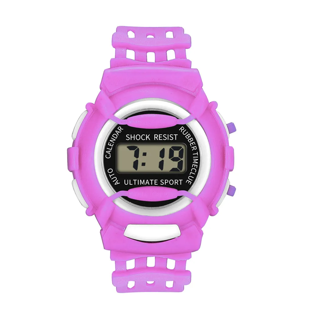 Waterproof Children Watch for Boy Girls Fashion Digital Wristwatches Outdoor Silicone Sport Kids Watch Bracelet reloj montre