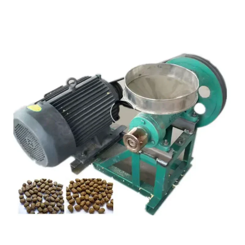 High Efficiency Low Price Puffed Tilapia Food Extruder Equipment/Floating Fish Feed Pellet Making Machine For Fishpond Aquafarm