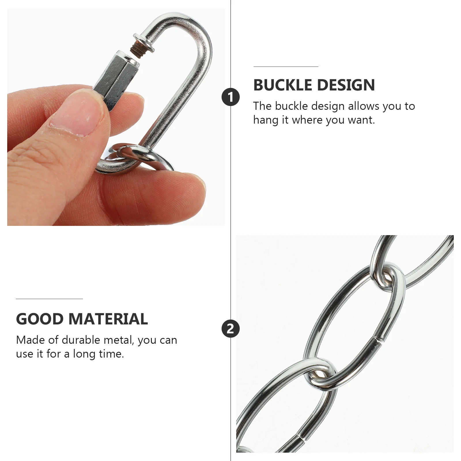 Удлинитель цепи люстры, светильник, подвесной светильник, прочный, надежный, простая установка, гостиная, кухня, спальня, прихожая