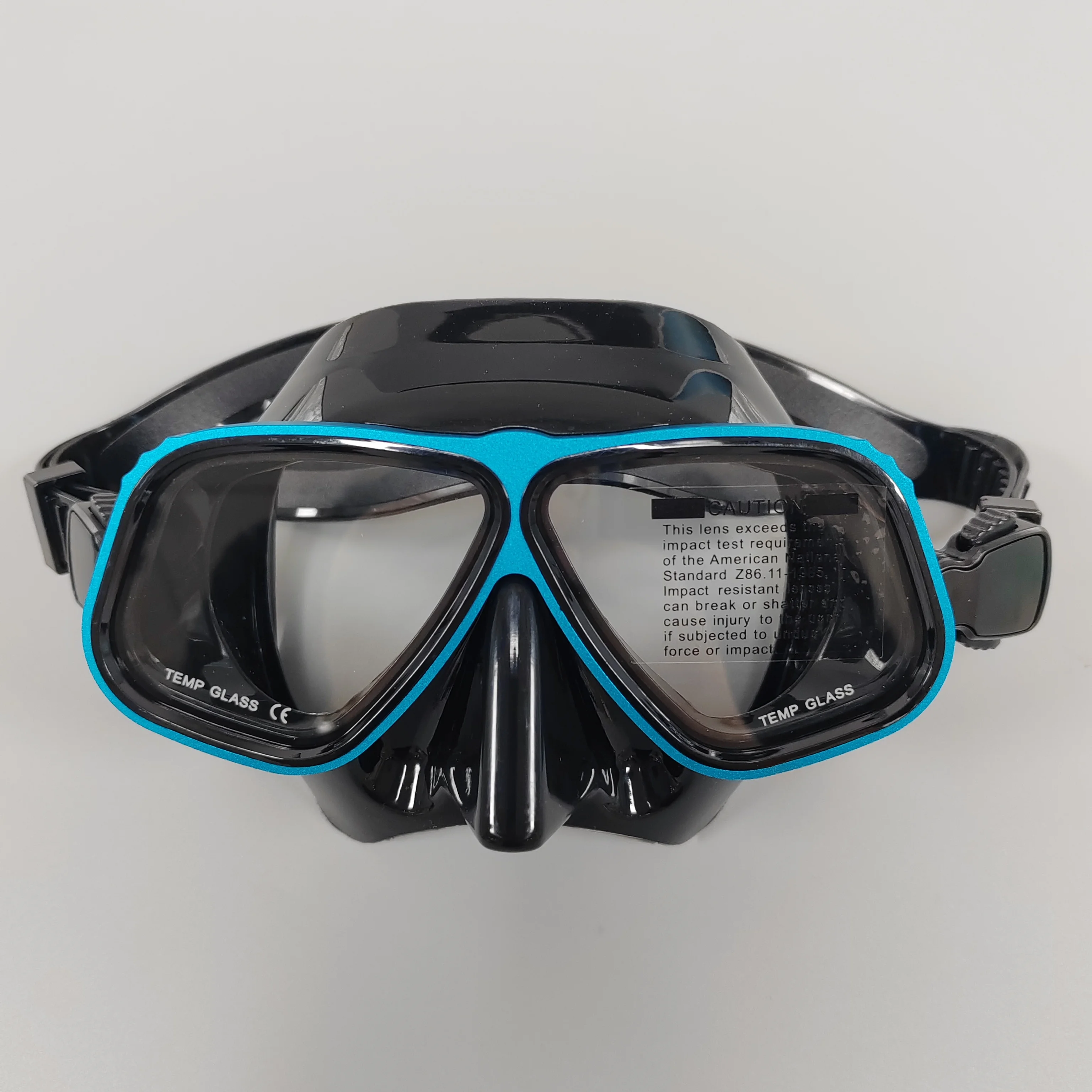 Ein Aluminium rahmen, der der kostenlosen Tauchmaske von Apollo ähnelt, kann mit einer Augen grad maske konfiguriert werden – Detail 4