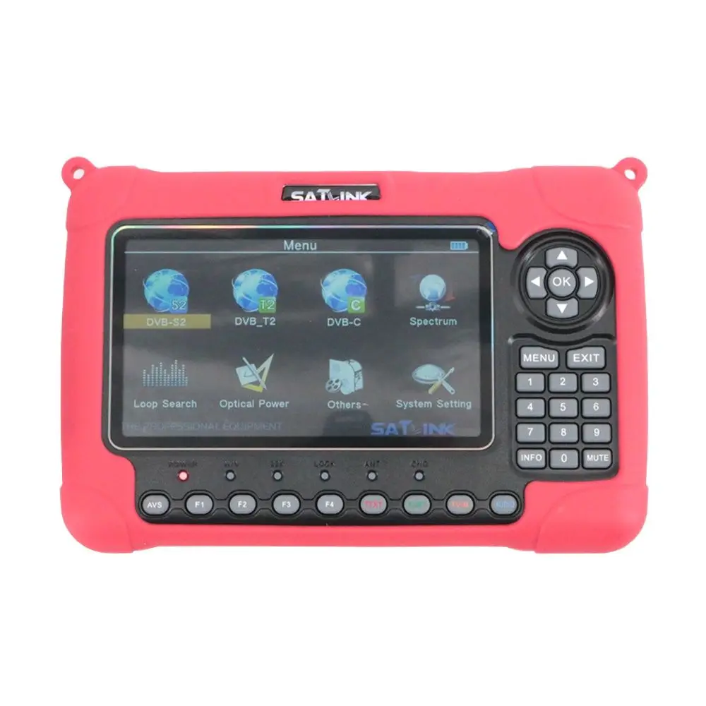 SatexhausWS6980 Digital Satellite Finder DVB-S/lt/ T/T2/C/MPEG-2/MPEG-4 analyseur