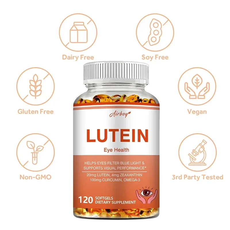 Lutein - Eye Health Supplement, Contains Lutein and Zeaxanthin, Vision Health, Relieve Eye Fatigue