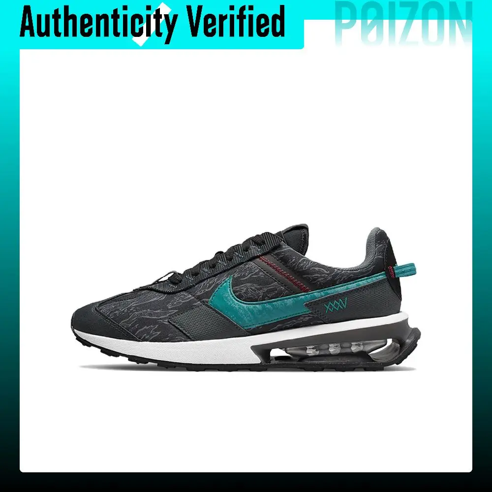 Nike Air Max Pre-Day Casual Shoes Men's Low-top Black/Green DH4642-001