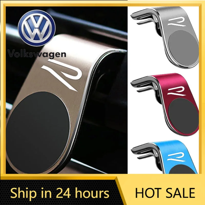 

Магнитный держатель для телефона в автомобиль 2026 года для Volkswagen VW Rline GTI Polo Golf Magotan Passat Tiguan Jetta Scirocco (аксессуар)