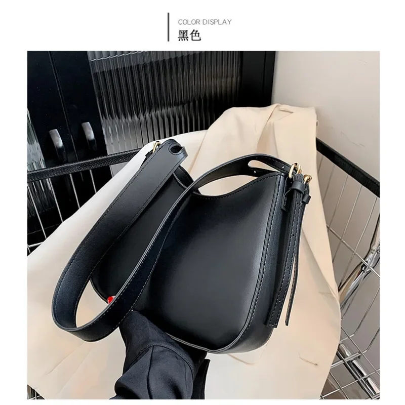 Autumn High-end Commuting Large Capacity Single Shoulder Tote Bag for Women 2024 New Waist Bag with Crossbody Bucket Bag