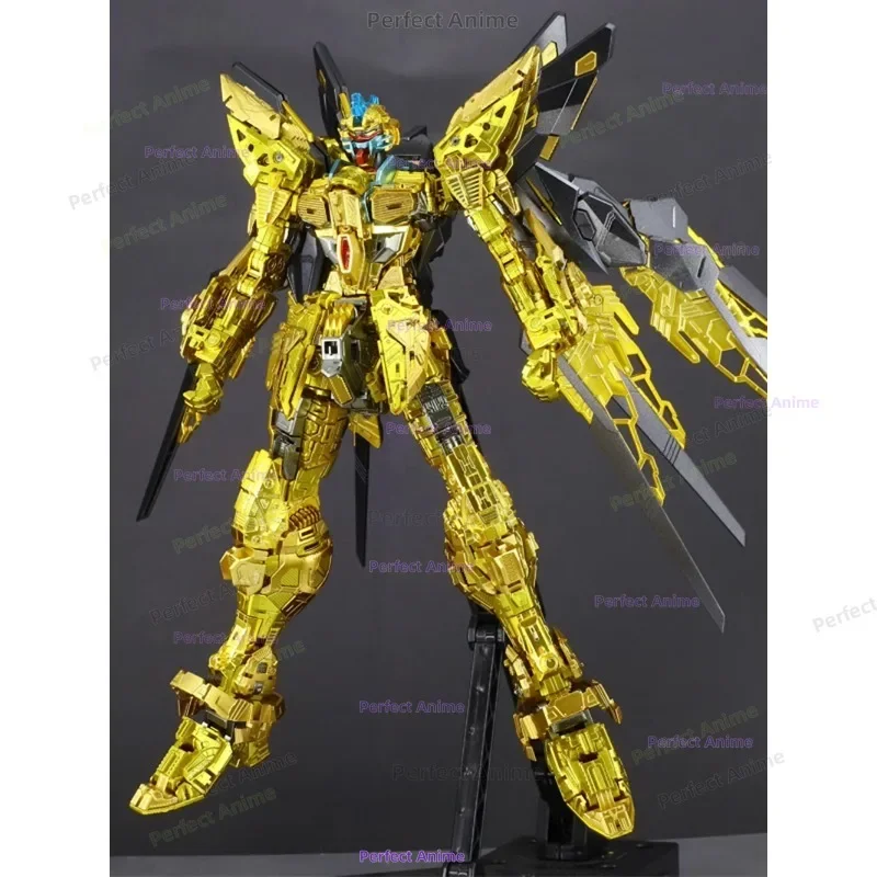 

Bandai MGEX Strike Freedom Golden Skeleton Индивидуальная сборная модель GD G D с подставкой