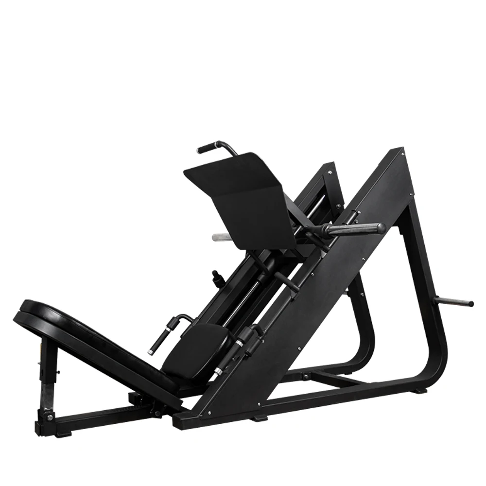 Leg Press Machine para Exercício Funcional Trainer, Ginásio Fitness Equipment, 45 Graus, Comercial, Atacado