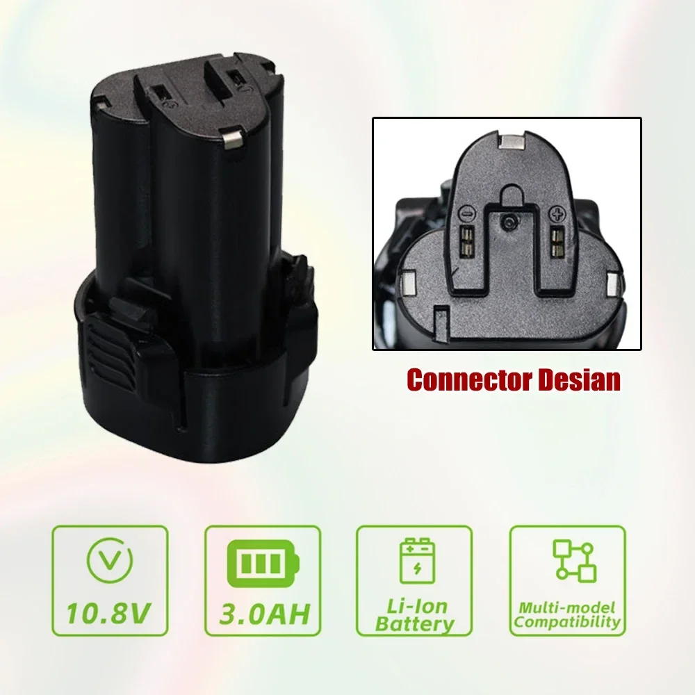 BL1013 for makita 10.8V  BL1014 3000mAh 12V Max Lithium Battery TD090DW 194551-4 TD090D LCT203W LCT204 194550-6 DF030D