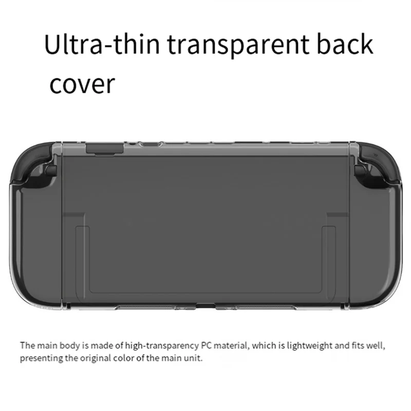 【在庫限定！】nintendo-switch-2用保護ハードケース-クリアpc-落下防止-傷防止-分割デザイン-ゲーム体験を向上