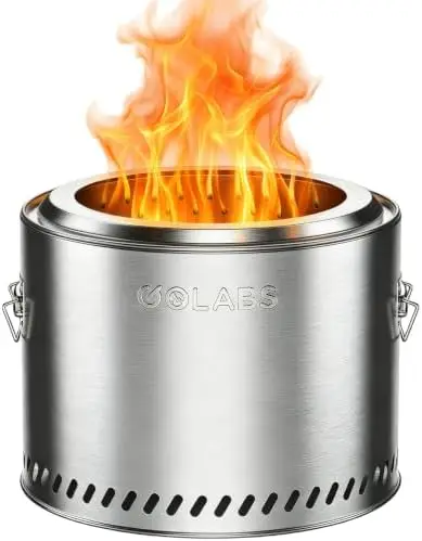 Smokel Portable Fire Pit, 19.5