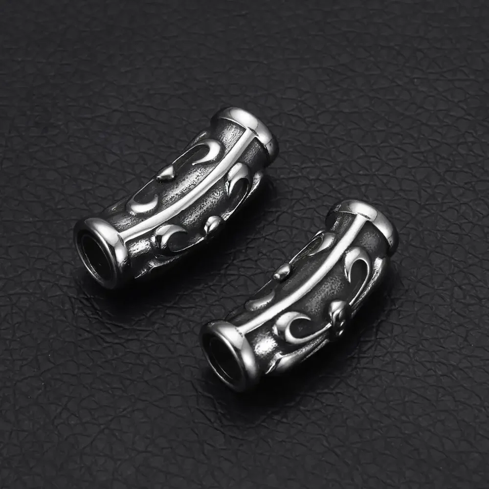 316L Stainless Steel Magnetic Clasps Hole 6mm for Leather Cord Clasp Bracelet Magnet Buckle DIY Jewelry Making Supplies