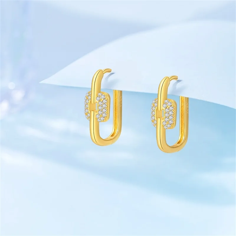 

Classic 925 Sterling Silver Simple Square Hoop Earrings For Women Girls Original Fine Birthday Anniversary Wedding Jewelry Gifts