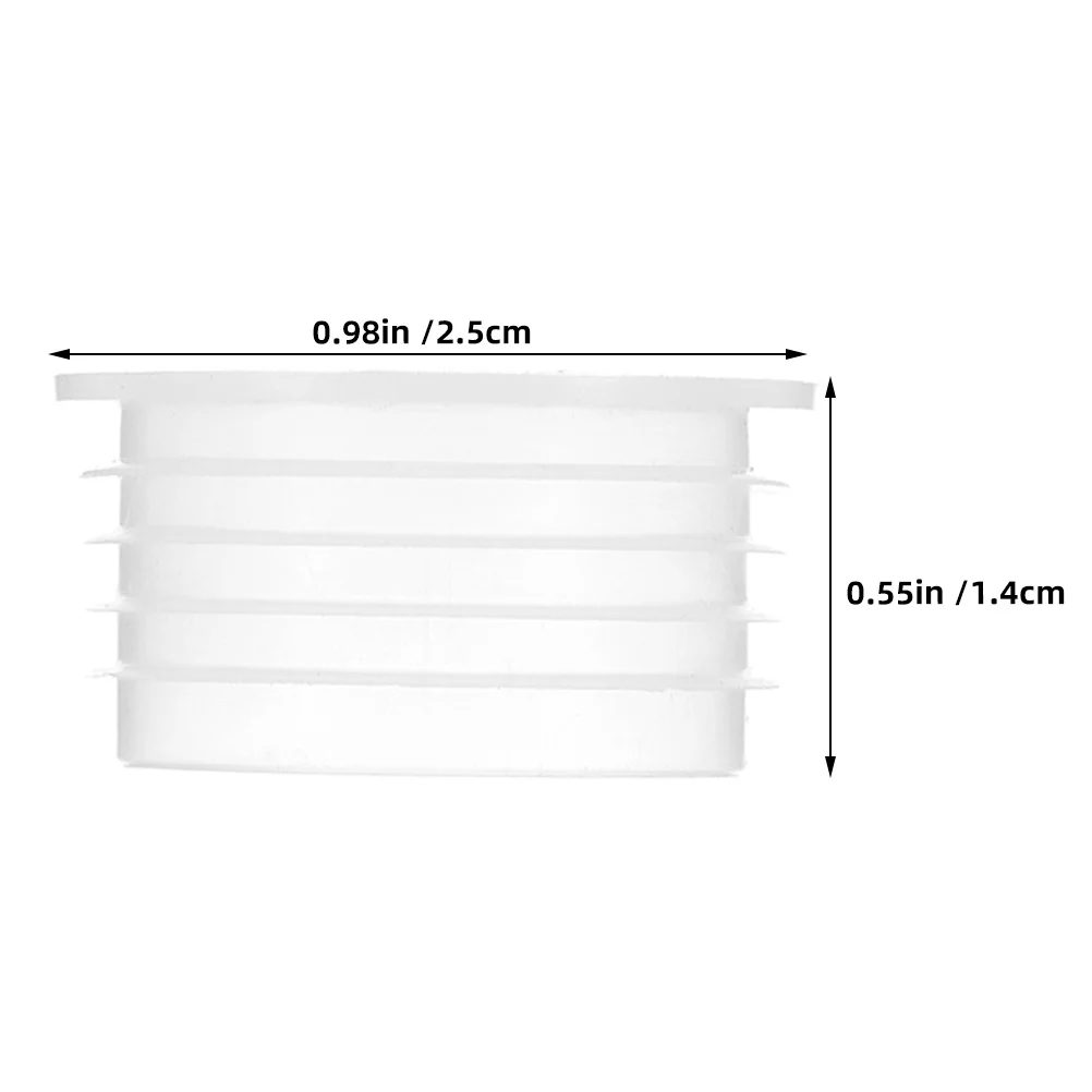 12 قطعة ملحقات صندوق الزراعة سدادة بلاستيكية مستديرة لزراعة الخضروات في الحديقة يمنع تسرب المياه زهرة شرفة قابلة لإعادة الاستخدام #5