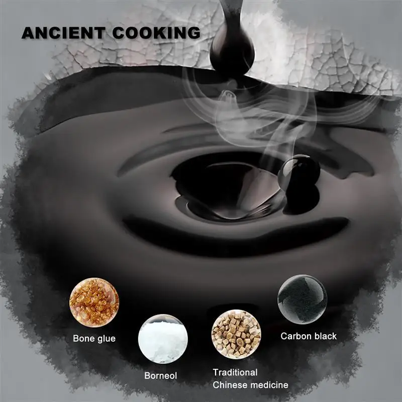 Ink Stone Inkstone Calligraphy Painting, Alberese Traditional Grinding Inkstick nights Stickcontainer Practice Pad, Inkslab