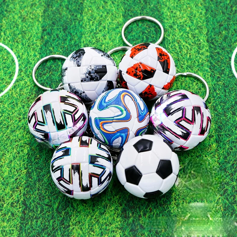 Football Keychain Soccer Keyring Car Key Chains Bag Pendants Gifts Key Ring Sport