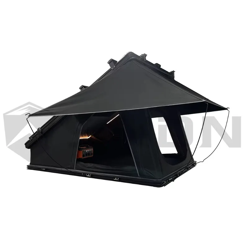

3-4 Person Camping Roof Top Tent X Hinge 4x4 Waterproof Roof Aluminum Hard Shell Car Rooftop Tent Hard Shell Rtt Tent Roof Top