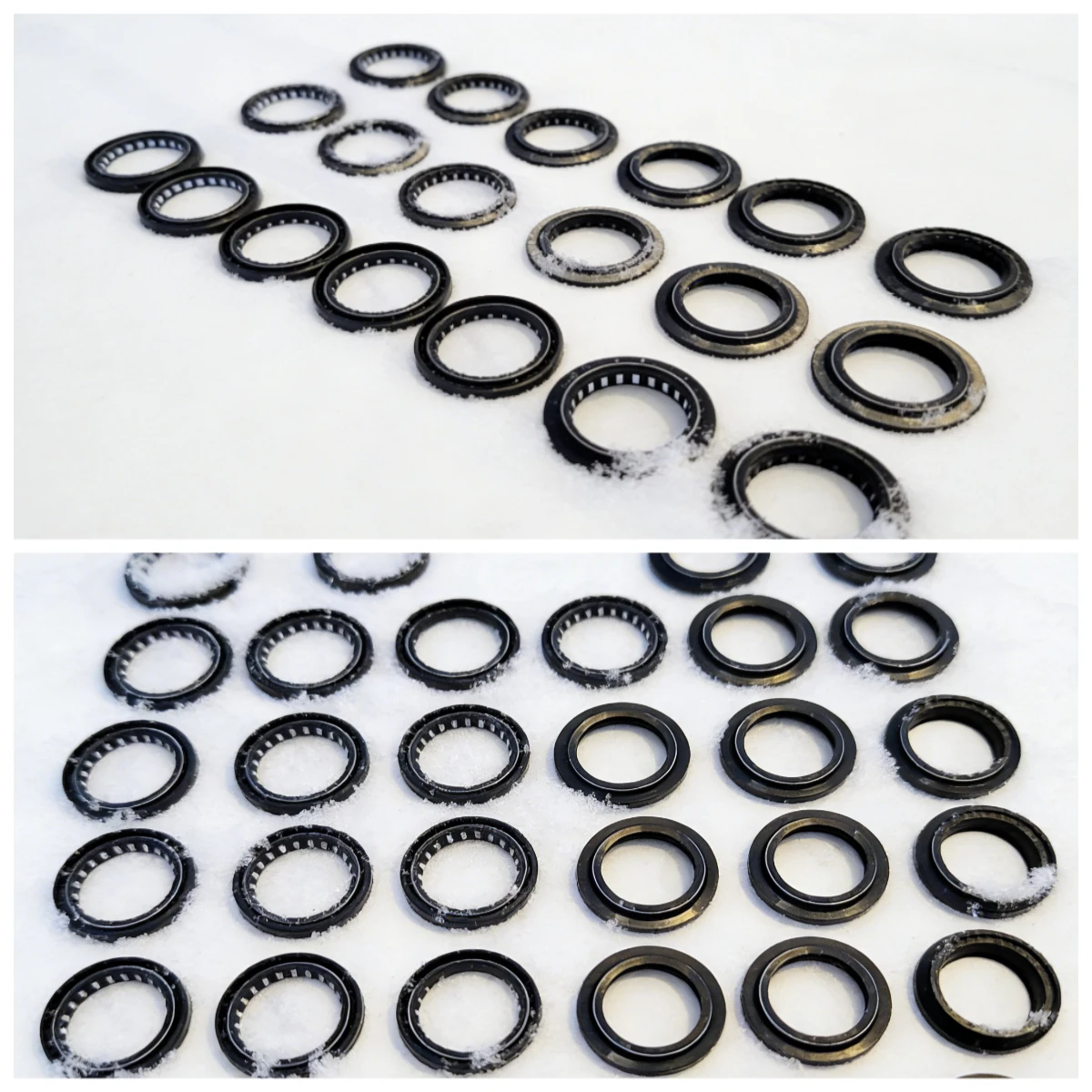 

4/8/16pc 41x54x11 41*54 Front Shock Fork Damper Oil Seal 41 54 Dust Cover for Honda XL600R XL600RM XL600 LM PARIS XL600L XL 600