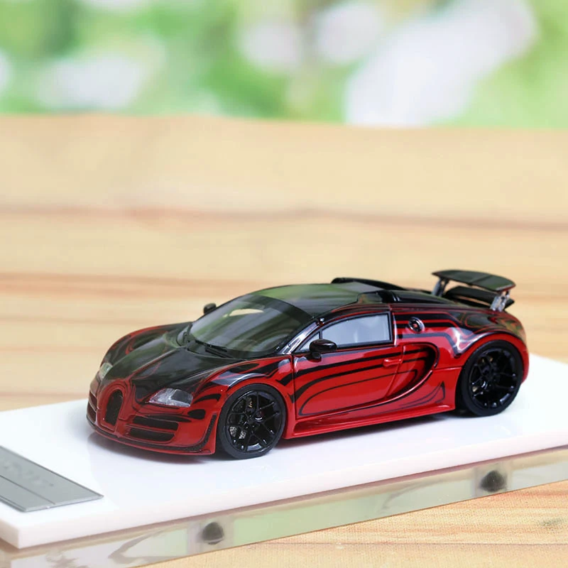 LJM 1:64 Veyron resin car model static collection